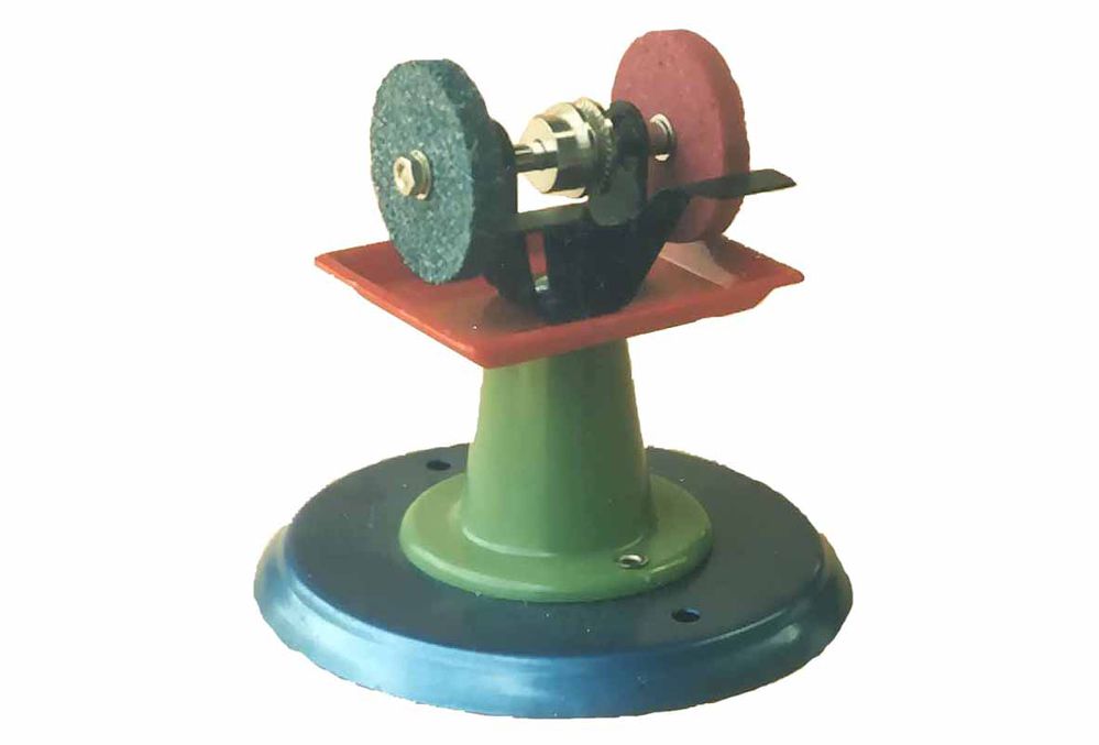Wilesco double ended grinder