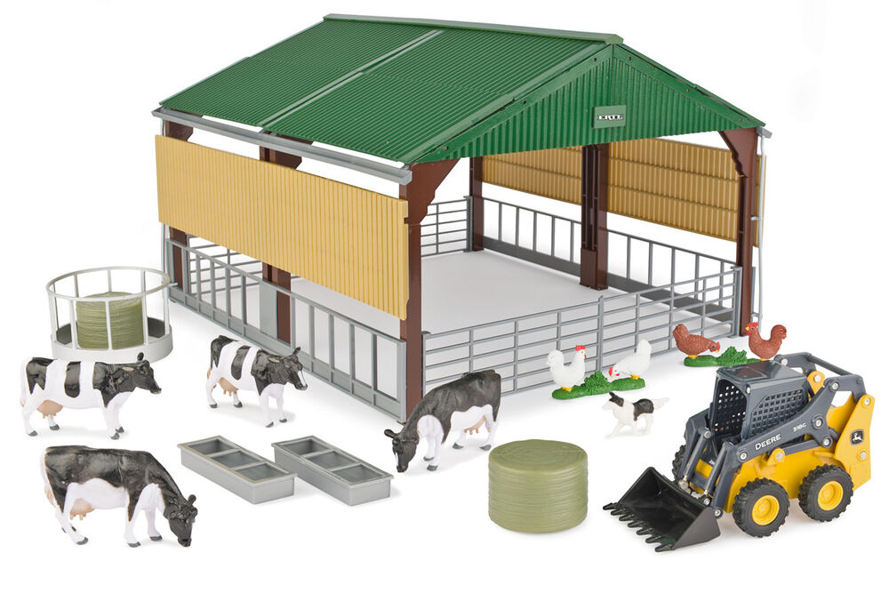 Ertl livestock building with accessories