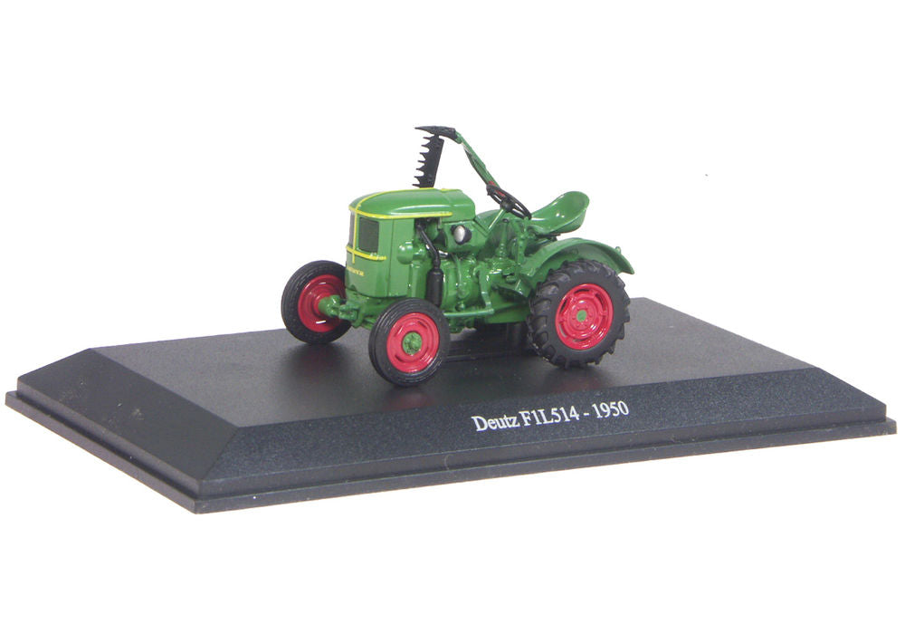 Deutz F1L tractor with mid mount mower   very detailed