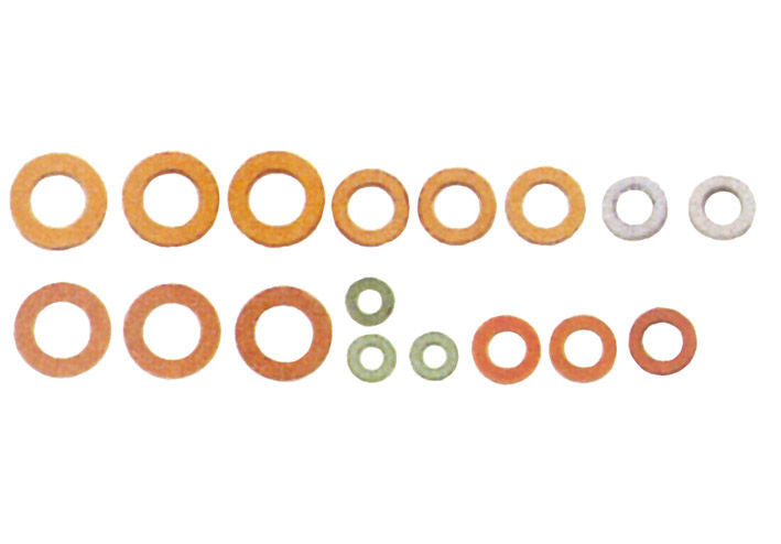 Wilesco fibre washer set