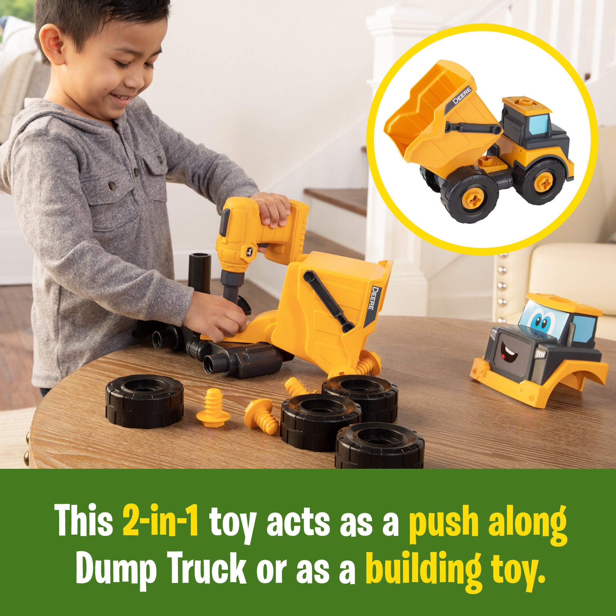 John Deere Build-a-Buddy Dump Truck