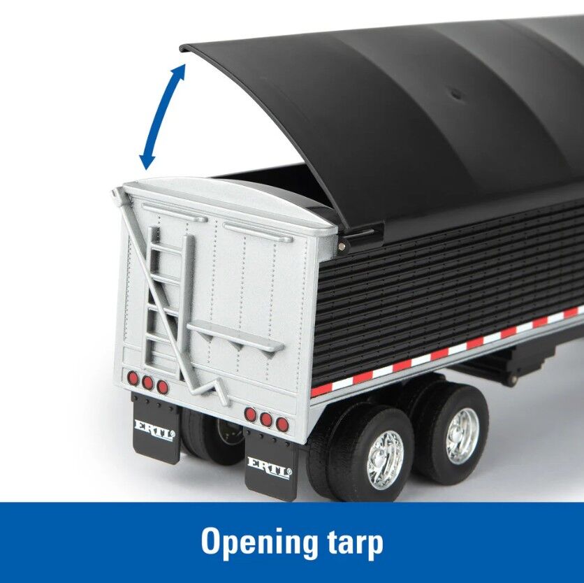 Freightliner semi grain truck