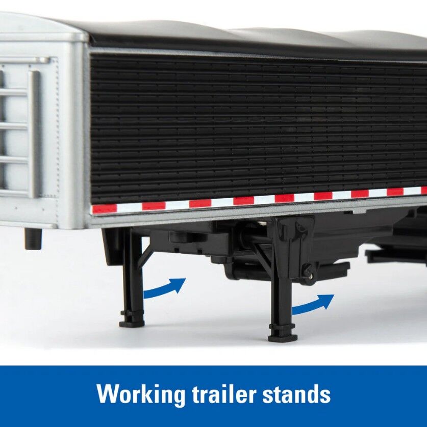 Freightliner semi grain truck