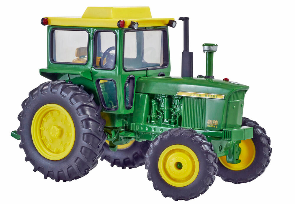 John Deere 4020 MFWD tractor with cab
