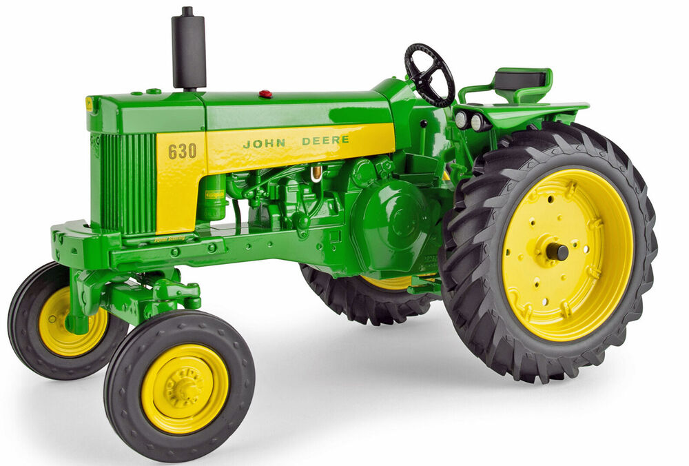 John Deere 630 tractor with wide front axle   prestige series
