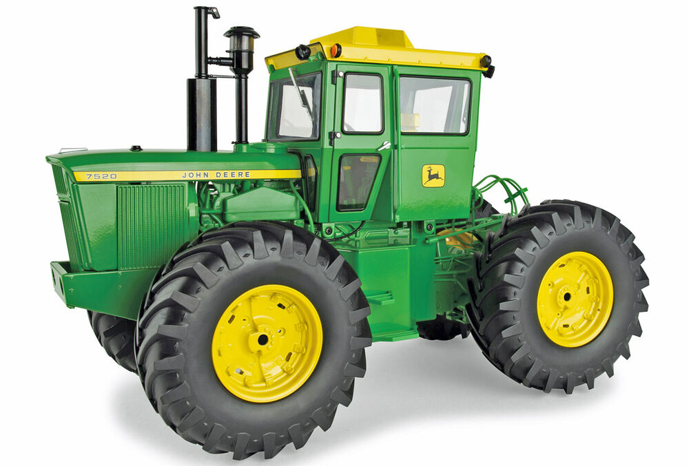 John Deere 7520 4WD tractor  precision  50th anniversary