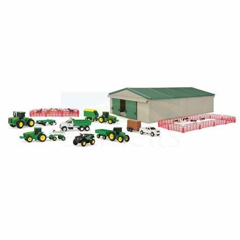John Deere 70 piece mini vehicle value set
