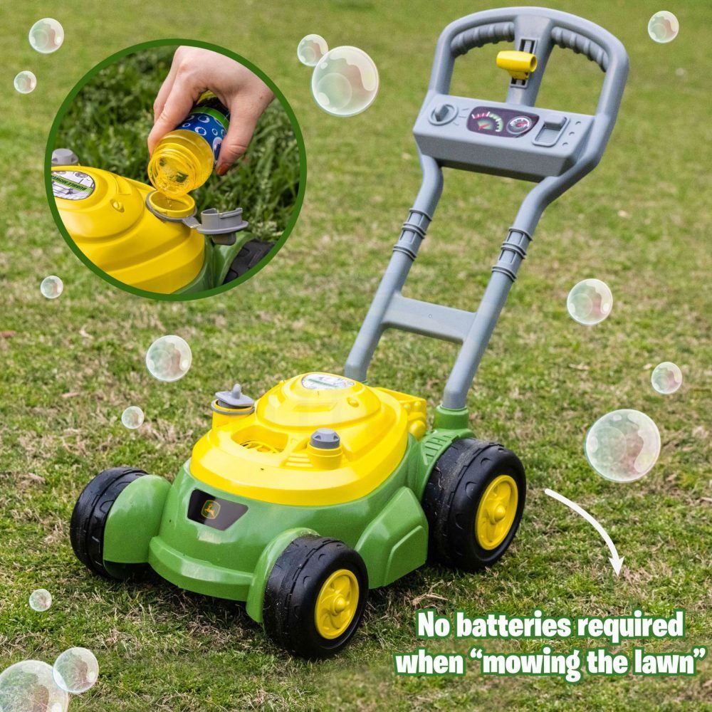 John Deere bubble 'n' go mower