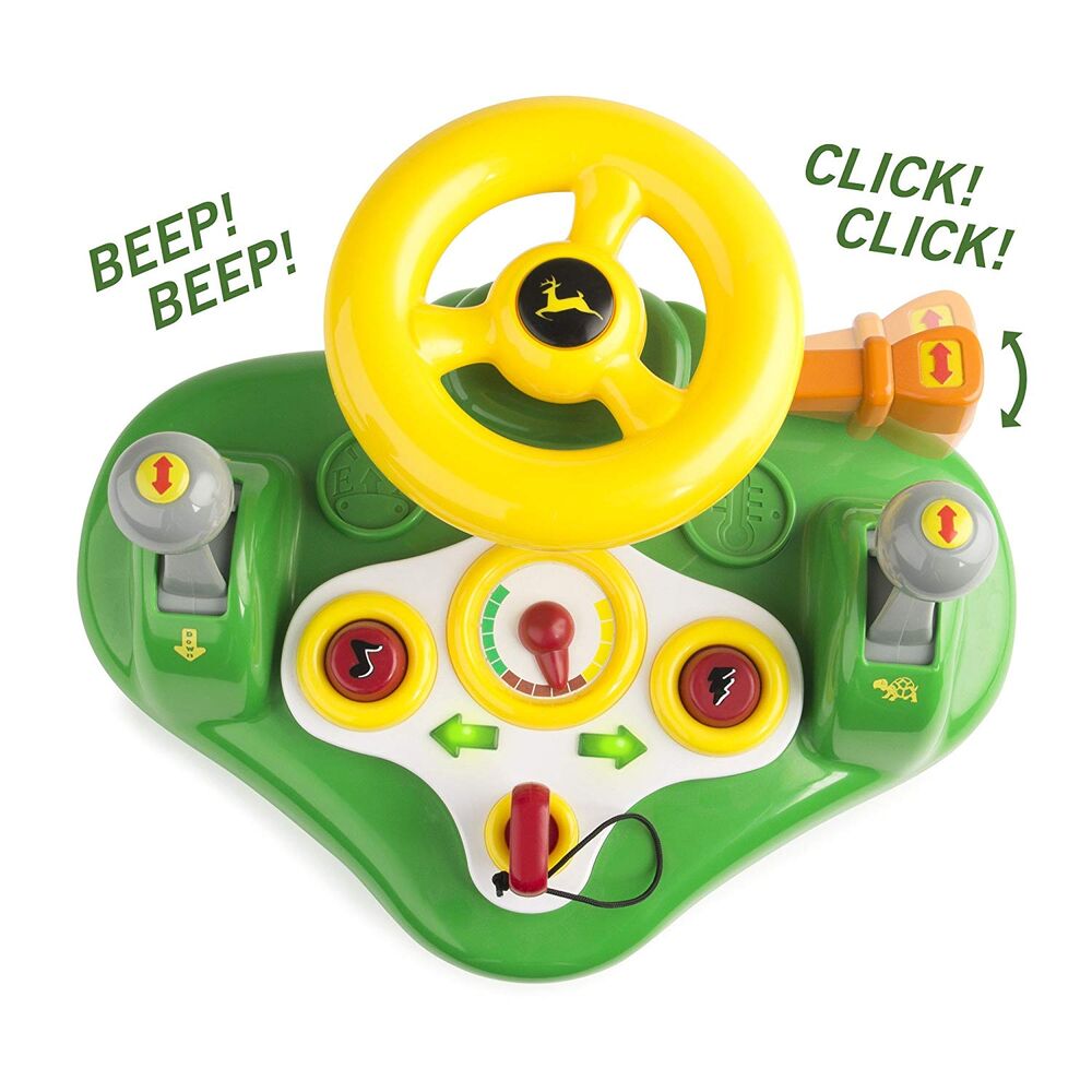 John Deere busy driver