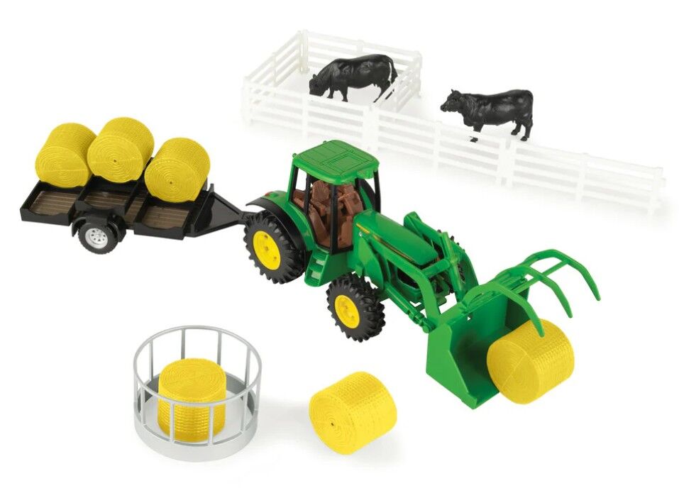 John Deere hay farm set 1/32
