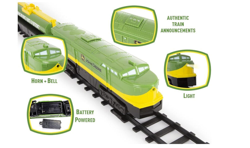 John Deere train set