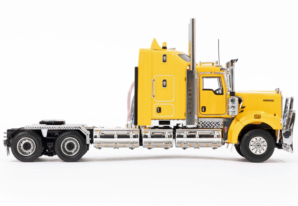 Kenworth C509 sleeper cab prime mover   chrome yellow