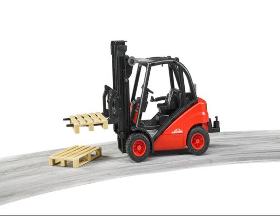 Linde H30D fork lift with pallets