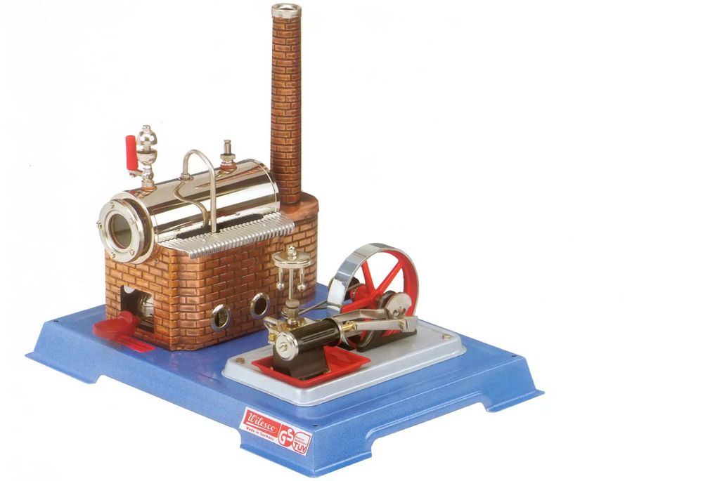 Wilesco live steam boiler/engine 155CC double acting