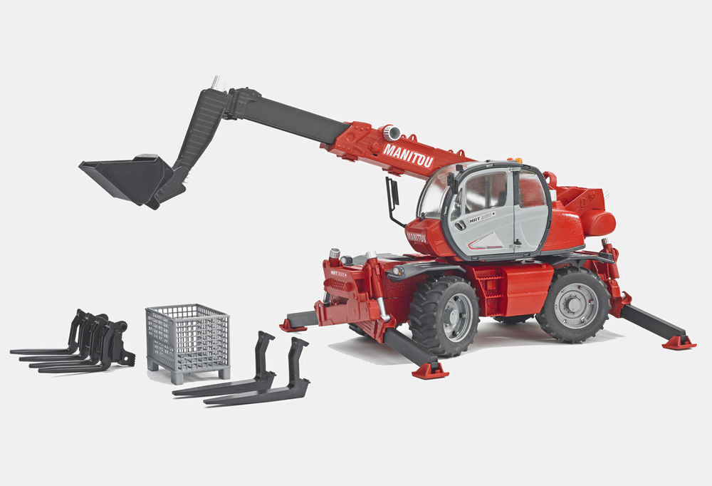 Manitou MRT2150 telescopic handler with accessories