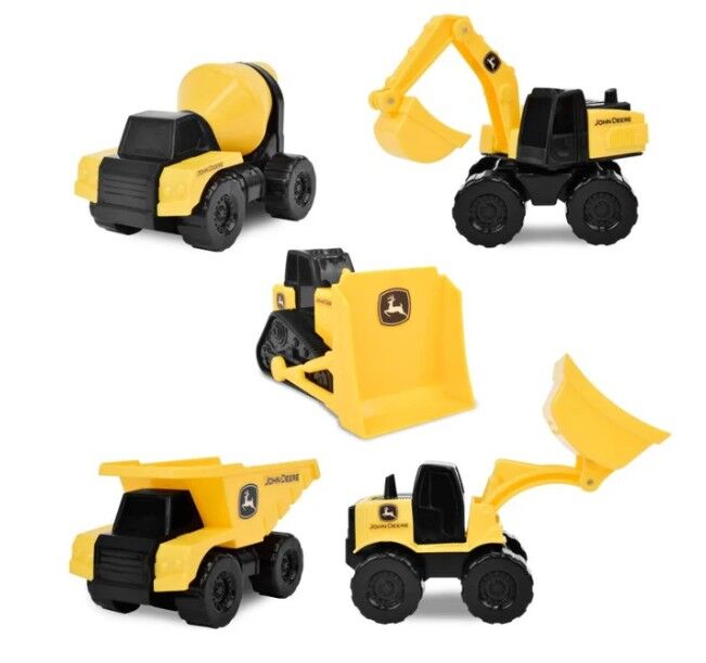 Micro construction 5 pack vehicles