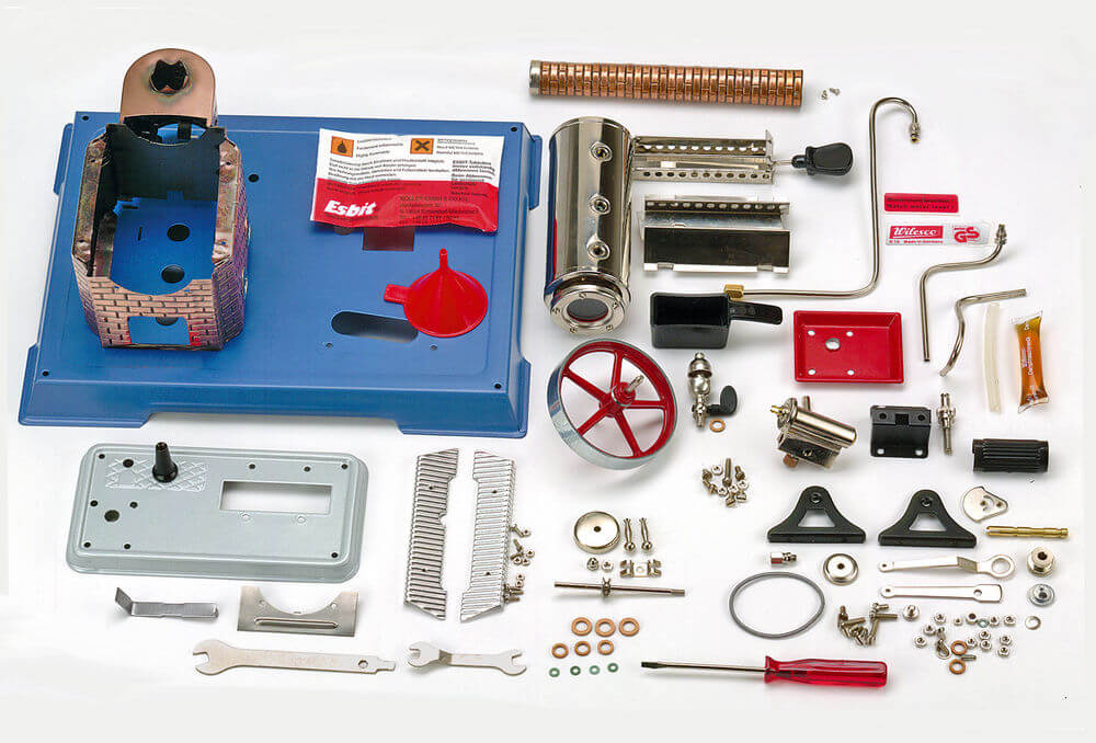 Wilesco steam engine kit of WD 10