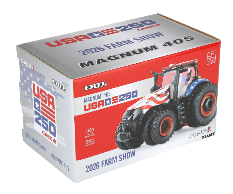 Case IH Magnum 405 Stars and Stripes - 2026 Farm Show - One Time Production