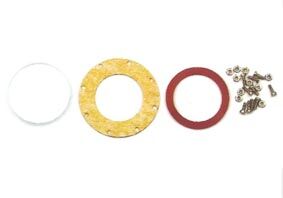 Wilesco gauge glass/gaskets/screws 37 mm dia (to suit WD14,WD20)