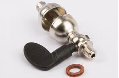 Wilesco steam whistle, dome type   M5 thread