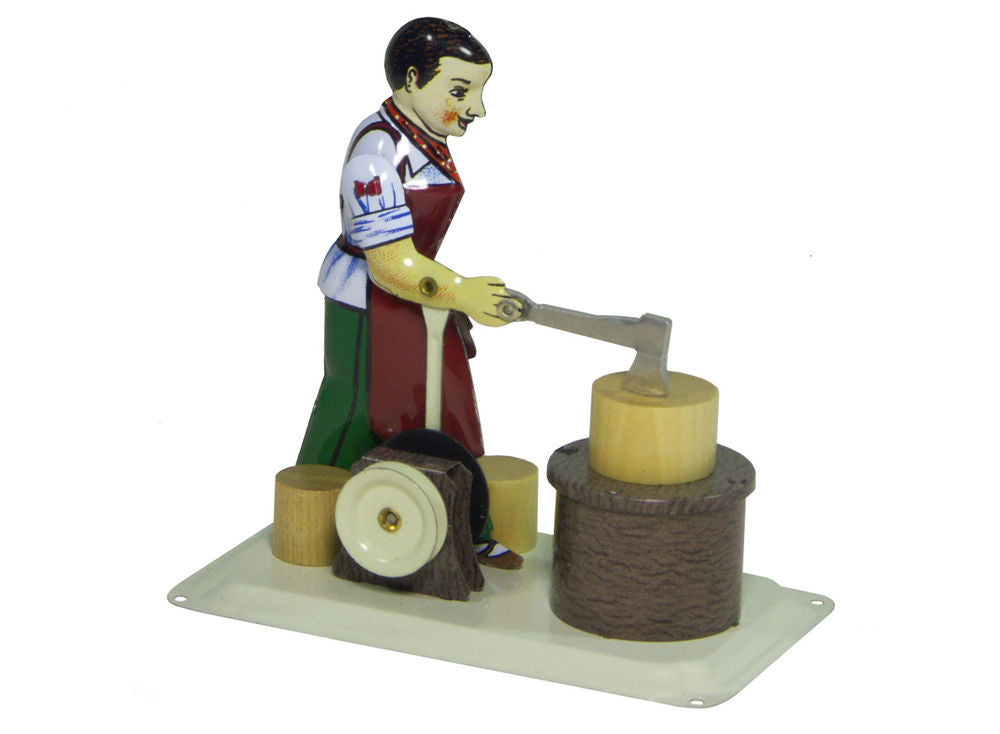 Wilesco wood splitter axeman