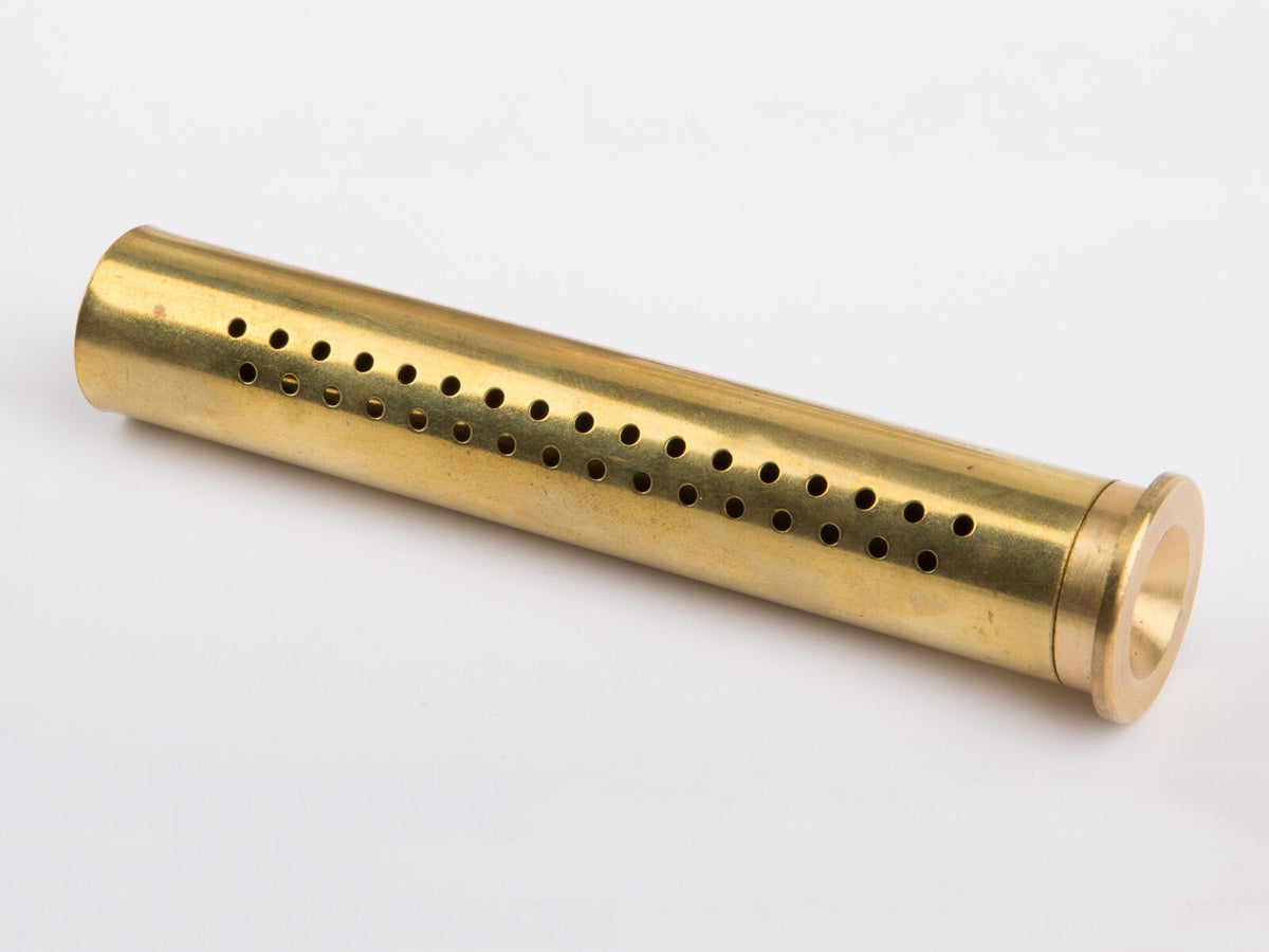 Wilesco burner tube for butane fuel (lighter fluid)