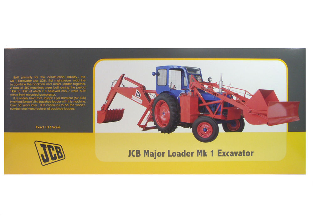 FORDSON MAJOR TRACTOR with JCB BACKHOE/LOADER precision model