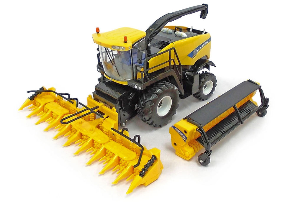 NEW HOLLAND FR850 SELF PROPELLED FORAGE HARVESTER with TWO HEADS ...