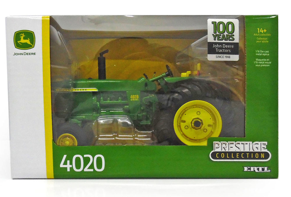 JOHN DEERE 4020 TRACTOR 'JD 100 YOT' Prestige Series Collector Models