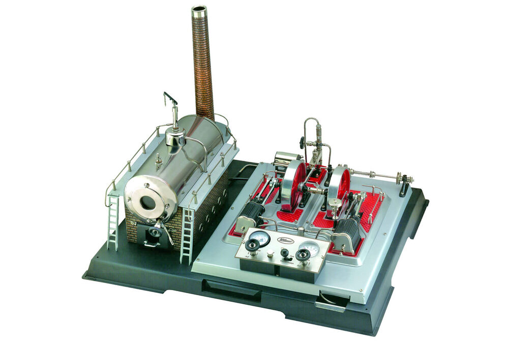 WILESCO D32 STEAM BOILER with TWIN CYLINDER ENGINE Collector Models