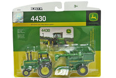 4430 TRACTOR on duals with CHASER BIN