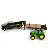5075E Tractor Ford F350 and trailer