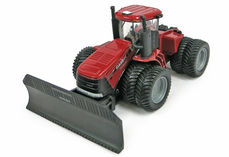 580 HD STEIGER 4WD TRACTOR with FRONT BLADE on DUALS