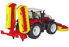 6230CVT TRACTOR with POTTINGER FRONT and REAR MOWERS