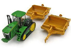 9560RT TRACTOR with two SCRAPERS