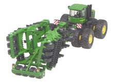 9630 4WD TRACTOR with DUALS and AMAZONE CENTAUR CULTIVATOR