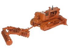 ALLIS CHALMERS HD21 DOZER metal tracks with OFFSET DISC