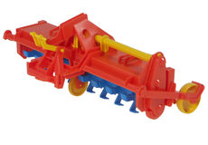BRUDER ROTARY HOE ATTACHMENT for BR tractors