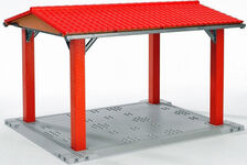 BRUDER VEHICLE SHELTER SHED