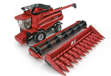 CASEIH 8230 HEADER with GRAIN and CORN FRONTS