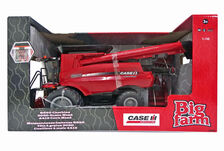 CASEIH 8240 AFS HEADER on DUALS  Big Farm Series  this is a big model