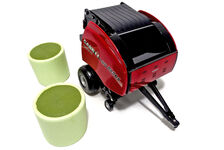 CASEIH RB565 ROUND BALER with two bales