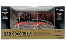 CASE 970 and 1070 AGRI KING TRACTOR SET   Black Knight Demo  Pretige series
