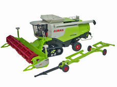 CLAAS LEXION 770 HEADER on tracks with COMB TRAILER