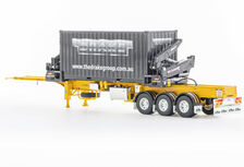 DRAKE OPHEE BOX CONTAINER SIDE LOADER yellow with CONTAINER