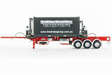 DRAKE OPHEE BOX CONTAINER  SIDE LOADER red with CONTAINER