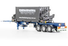 DRAKE O PHEE BOX CONTAINER SIDE LOADER met blue with CONTAINER