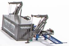 DRAKE O PHEE BOX CONTAINER SIDE LOADER met blue with CONTAINER