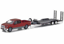 FORD 2015 F150 PICK-UP with CAR TRAILER