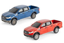 FORD RANGER XLT DUAL CAB PICK-UP (red or blue)  (no box)